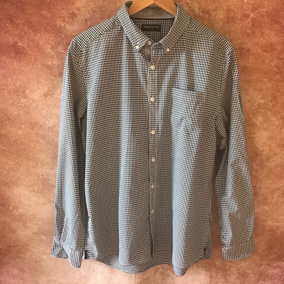 Kenneth Cole Gingham Button Down - Picture 4 of 8